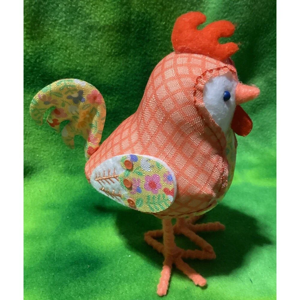 Target Featherly Friends Felt Bird Coopster 20121 Spring Rooster Wondershop